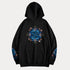 Spring Sukajan Cotton Floral Embroidery Sweatshirts